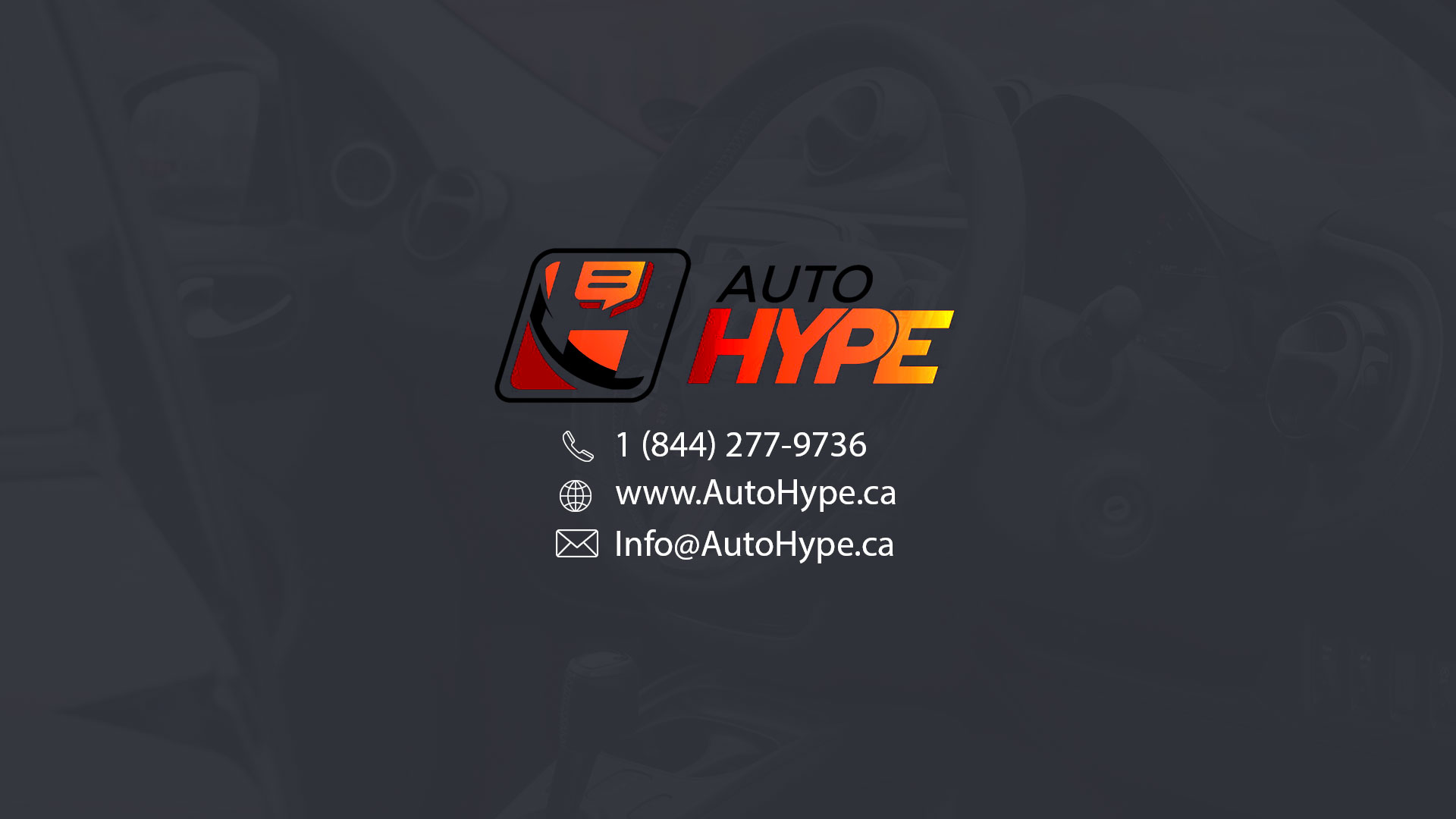 1 (844) 277-9736 : info@autohype.ca